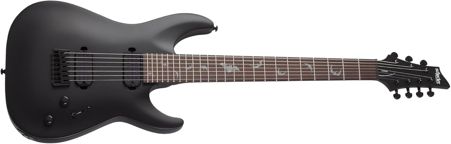 Schecter Damien 7 SBK · Chitarra elettrica