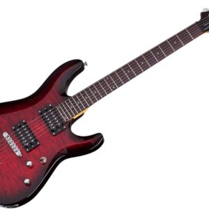 Schecter C-6 Plus See-Thru Cherry Burst Electric Guitar