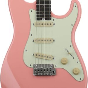 Schecter Nick Johnston Traditional SSS Atomic Coral Electric Guitar