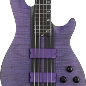 Schecter Basso C-5 GT - Viola Trasparente Satinato
