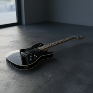 Panoramica della SCHECTER OMEN 6 BLACK